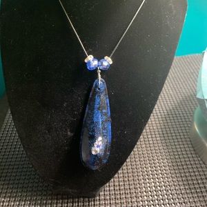 Handcrafted resin necklace